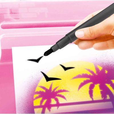 3. Canal Toys Airbrush Art Activity Case