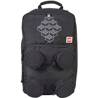 LEGO Bricks Petersen School Backpack 20209-2511 Czarne One size
