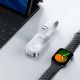 6. Ładowarka bezprzewodowa Acefast E21 5W do Apple Watch - srebrna