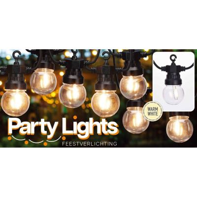 20. GIRLANDA OGRODOWA PARTY LIGHT 10LED 7,5M