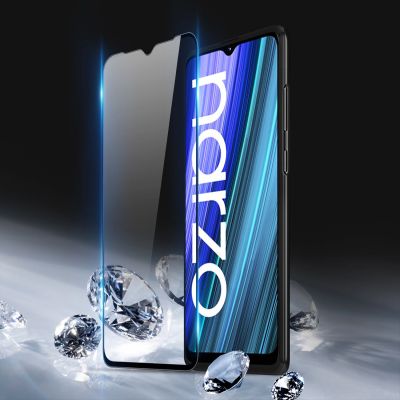 4. Dux Ducis 9D Tempered Glass wytrzymałe szkło hartowane 9H na cały ekran z ramką Realme Narzo 50A czarny (case friendly)
