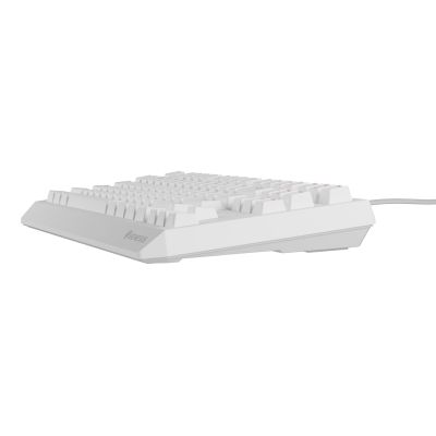 21. Klawiatura GENESIS Thor 230 TKL Gaming USB QWERTY US English Biały