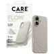 4. Etui CARE by PanzerGlass FLOW MagSafe na iPhone 17 - beżowy