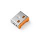 Smartkeeper UL03P2OR bloker portów Blokada portu USB Typu-A Pomarańczowy Plastik 100 szt.