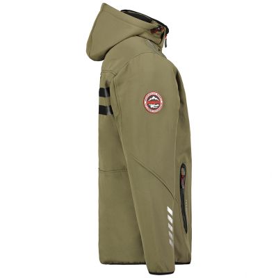 4. Kurtka Softshell Geographical Norway Royaute DB 068 M WY1997H/GN-Kaki / Black