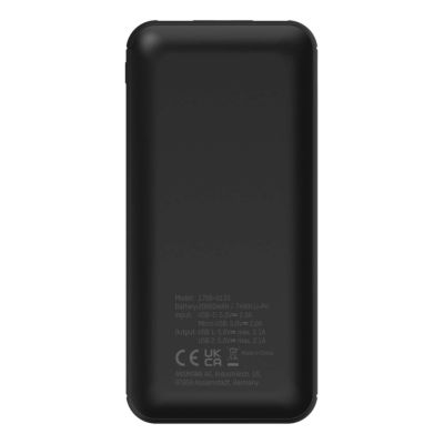 6. Ansmann PB212 Litowo-polimerowy (LiPo) 20000 mAh Czarny