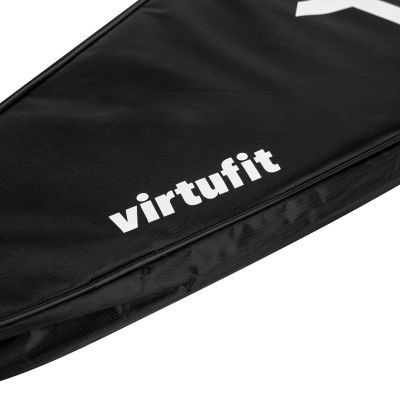 11. VIRTUFIT TORBA NA RAKIETĘ PADEL - CZARNO-BIAŁA