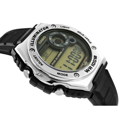 3. Zegarek CASIO MWD-100H-9AVEF 10 BAR Do pływania Unisex + BOX