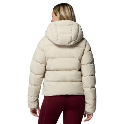 3. Columbia Amaze Puff Hooded Jacket 2133714278 Beżowe L