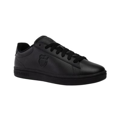 2. Buty męskie na co dzień K-Swiss COURT SHIELD II BLACK/BLACK/BLACK M (04412-001-M)