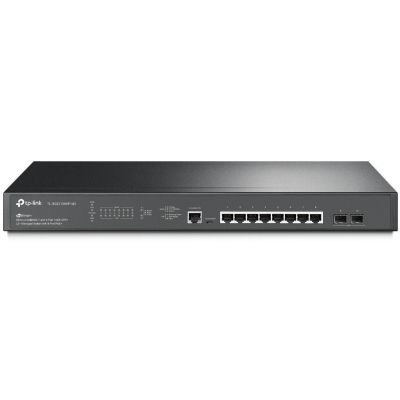 TP-Link Omada SG3210XHP-M2 przełącznik sieciowy Zarządzany L2+ 2.5G Ethernet (100/1000/2500) Obsługa PoE 1U Czarny