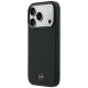 2. Etui Mercedes Leather Mesh with Bow Line MagSafe na iPhone 18 Pro Max / 17 Pro Max - czarne