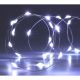 7. LAMPKI DRUCIKI NA BATERIE GIRLANDA 100 LED ZIMNY BIAŁY
