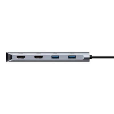 4. Targus DOCK427GL stacja dokująca Przewodowa USB 3.2 Gen 2 (3.1 Gen 2) Type-C Szary