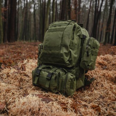 10. Plecak turystyczny Offlander Survival Combo 18L OFF_CACC_36GN