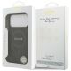 8. Etui Guess 4G Ring Classic Logo MagSafe  do iPhone 17 Pro Max - czarne