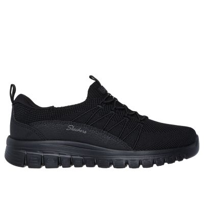 4. Skechers damskie sneakersy GRACEFUL PICTURE PERFECT 100702 BBK