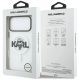 8. Etui Karl Lagerfeld IML Karl Sketch Logo MagSafe do iPhone 17 Pro Max - przezroczyste