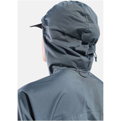 7. Kurtka wodoodporna damska Odlo X-ALP WATERPROOF Jacket szara
