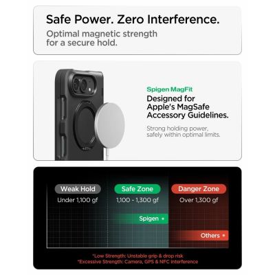 12. Etui Spigen Slim Armor Pro S Magsafe na iPhone Duo - czarne