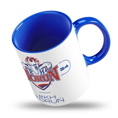 Kubek z podkładką KHT Toruń #1924