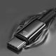 13. Baseus Tungsten Gold kabel USB-A - USB-C 480Mb/s 100W 2m czarny (CAWJ000101)