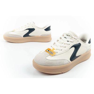 8. Skechers buty sportowe sneakersy damskie Lifted Luxe ecru Slip-Ins