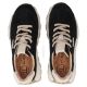 6. Skórzane półbuty sneakersy na platformie czarne Filippo DP7498