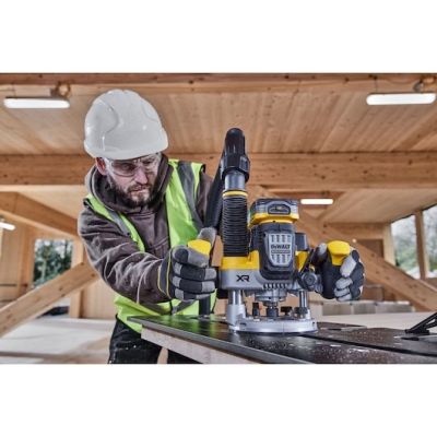 22. DeWALT DCW620NT-XJ frezarka/trymer Czarny, Żółty 23000 RPM