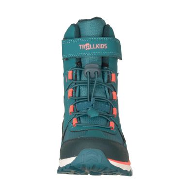 4. Trollkids Kids Hafjell Winter Boots XT dusty teal/coral pink/midnight petrol (585-364)