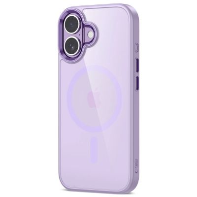 2. Etui Tech-Protect MagMat MagSafe na iPhone 17 - przezroczysto-fioletowe
