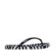 Klapki damskie Ipanema Animal Print czarno-szare 83846-BP655