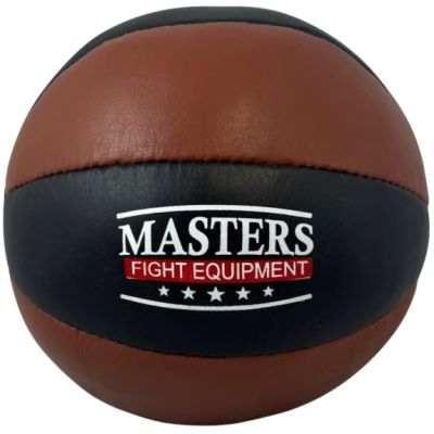 4. Piłka lekarska skóra naturalna MASTERS PL-NATURAL 5 kg