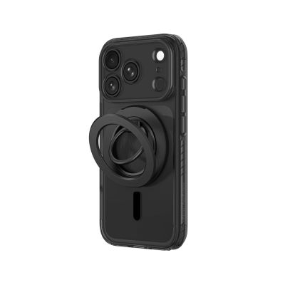 2. Etui AMAZINGTHING Titan Pro Lens Ring Set na iPhone 18 Pro z osłoną aparatu i ringiem magnetycznym kompatybilne z MagSafe - czarne