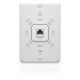 25. Access Point Wi-Fi 6 Ubiquiti UniFi U6 In-Wall 2.4GHz(2x2)/5GHz(4x4)/6GHz(–) PoE+/PoE 4x1G 1x2,5G