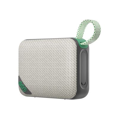 2. Głośnik Bluetooth QCY SP2 IP67 z podświetleniem RGB i trybem stereo - szarozielony