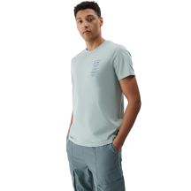 Koszulka męska 4F M2536 miętowa 4FRSS24TTSHM2536 47S