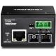 5. TRENDnet TI-F10S30 - Media konwerter - Ethernet, Fast Ethernet - 10Base-T, 100Base-FX, 100Base-TX - RJ-45 / SC jednomodowy - do 30km - 1310nm