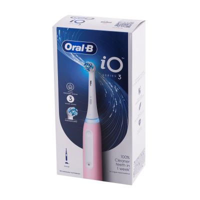 5. Braun Oral-B szczoteczka elektryczna iO 3 PINK - szczoteczka magnetyczna