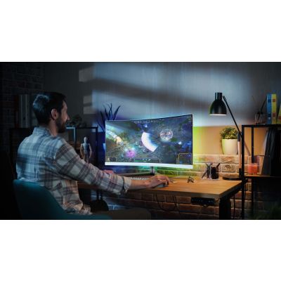 22. Philips 34M2C5501A/00 monitor komputerowy 86,4 cm (34") 3440 x 1440 px Wide Quad HD LCD Biały