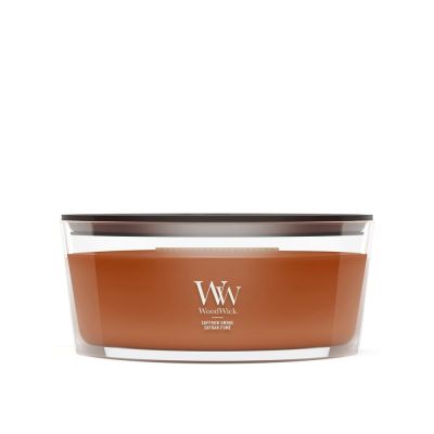 Świeca elipsa SAFFRON SMOKE WOODWICK
