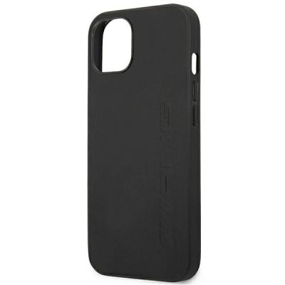 6. Etui AMG Leather Hot Stamped na iPhone 14 - czarne