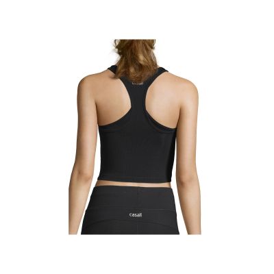 4. Koszulka sportowa CASALL Crop Rib Racerback czarny