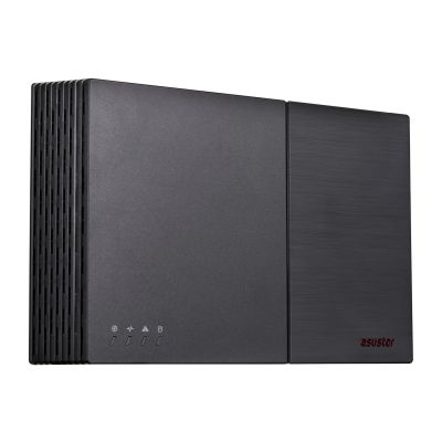 3. NAS Asustor FS6706T; FLASHSTOR 6, Intel Celeron N5105, 4GB DDR4 SODIMM (max. 16GB), 2x 2.5GbE, 6x M.2 2280 NVMe PCIe 3.0, 2x USB 3.2 Gen, 2 x USB 2.0, 1x HDMI 2.0b, 1x S/PDIF