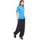 6. Koszulka damska adidas Essentials 3-Stripes Cotton jasnoniebieska KC5197