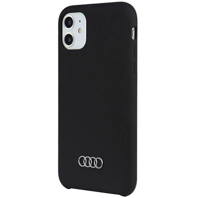 3. Etui Audi Silicone Case na iPhone 11 / Xr - czarne