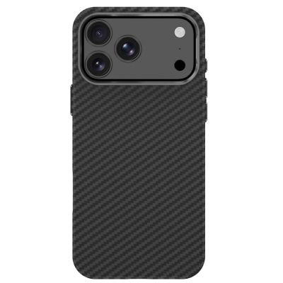 4. Etui Tech-Protect Ion Carbon MagSafe na iPhone 18 Pro Max / 17 Pro Max - czarno-srebrne