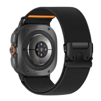 2. Pasek Tech-Protect Nylon Clasp na Samsung Galaxy Watch Ultra 47 mm - czarny
