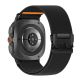 2. Pasek Tech-Protect Nylon Clasp na Samsung Galaxy Watch Ultra 47 mm - czarny