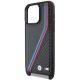 5. Etui BMW M Edition Carbon Tricolor Lines & Strap na iPhone 15 Pro Max - czarne